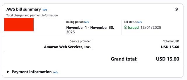 stupid aws bill #1